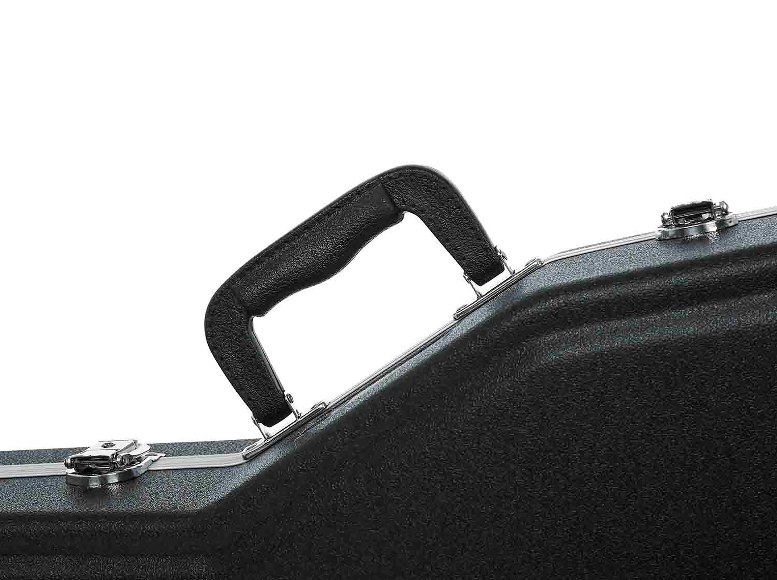 Gator Cases GC-DEEP BOWL Deluxe ABS DJ Case for Deep Contour and Mid-Depth Round-back Guitars by Gator Cases