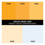 ADJ Focus Wash 400, LED Moving Head Wash with Motorized Zoom - RGBACL by ADJ