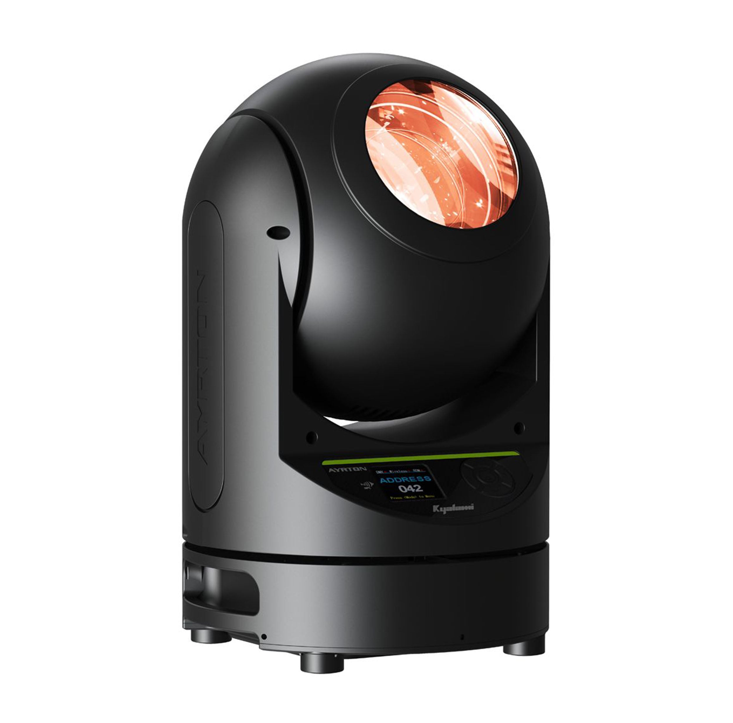 Ayrton Kyalami 100-Watt IP65-Rated Moving Head Beam with 1-Degree Beam - Black