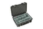 SKB Cases 3i-1711-6DT, iSeries Waterproof Case with Think Tank Photo Dividers and Lid Foam - Black by SKB Cases