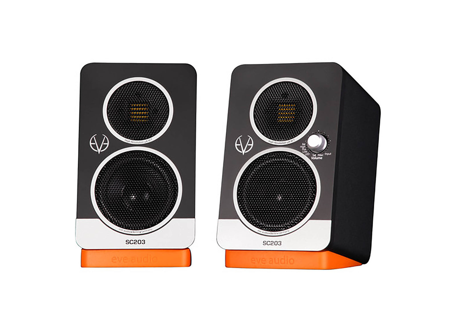 Eve Audio SC203-SET, 2-Way AMT Stereo Monitors with Big Sound - 3 Inch by EVE Audio