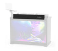 ProX XFH-B3TTPANELBL Black Aluminum Upper Panel for B3 DJ Table Workstation by Humpter by ProX Cases