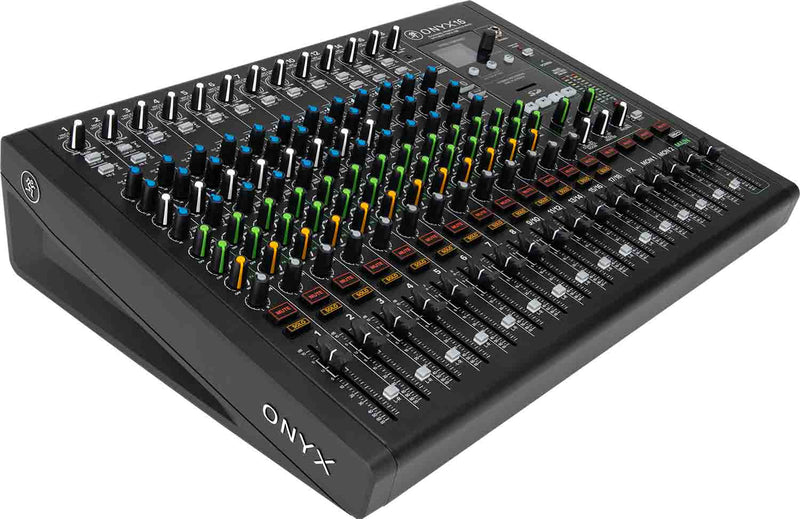 Open Box: Mackie Onyx16, 16-Channel Premium Analog Mixer with Multi-Track USB by Mackie