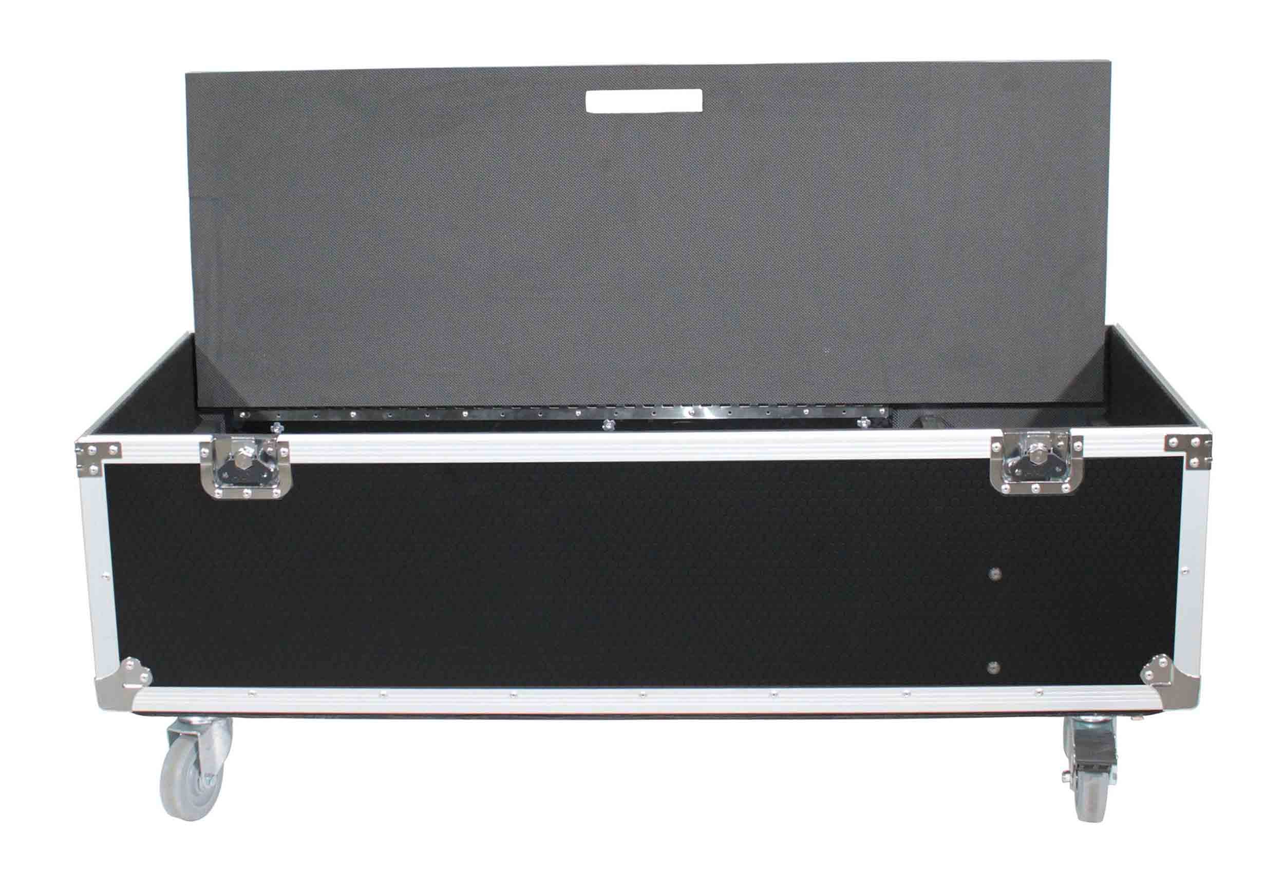 ProX X-EVO1250X2W, ATA Flight Case for 2x RCF EVOX12 or EV Evolve 50 Compact Arrays Fits Two Speakers and Subwoofers by ProX Cases