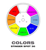 Eliminator Lighting Stinger Spot 30, Mini Moving Head with 30-Watt LED and Advanced Optics by Eliminator Lighting