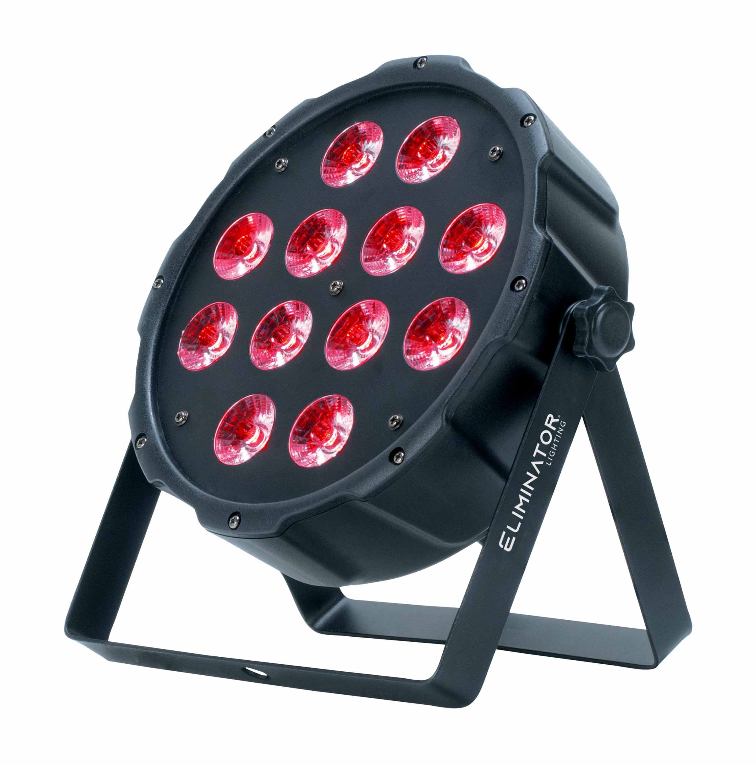 Eliminator Lighting LP 12 HEX, Lightweight LED Par with Twelve 5W Hex 6-In-1 LEDs