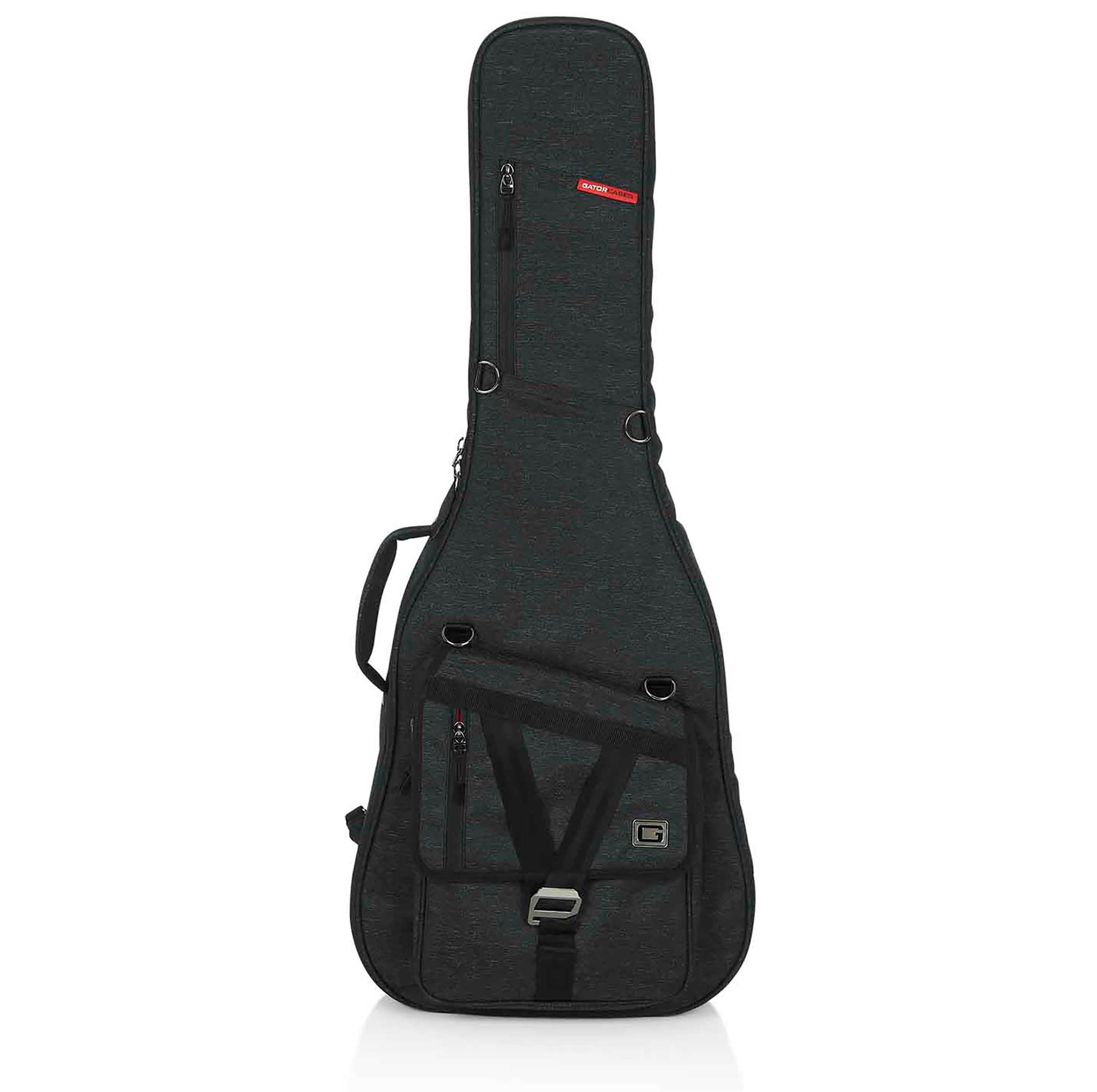 Gator Cases GT-RES00CLASS-BLK Transit Series Gig Bag for Resonator, 00, and Classical Acoustic Guitar - Charcoal by Gator Cases