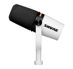 Shure MV7+-W Hybrid Podcast Microphone - White by Shure