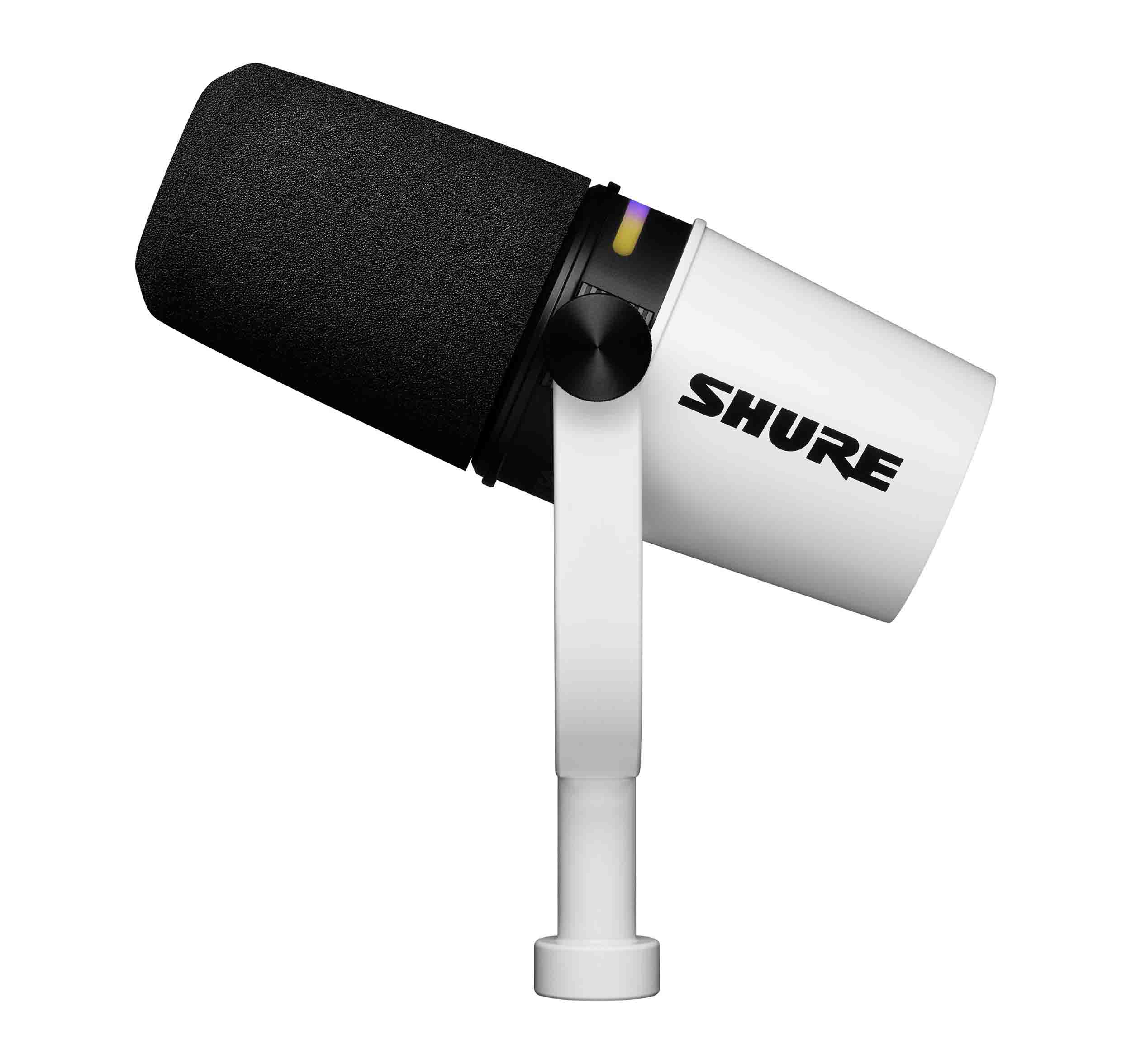 Shure MV7+-W Hybrid Podcast Microphone - White by Shure