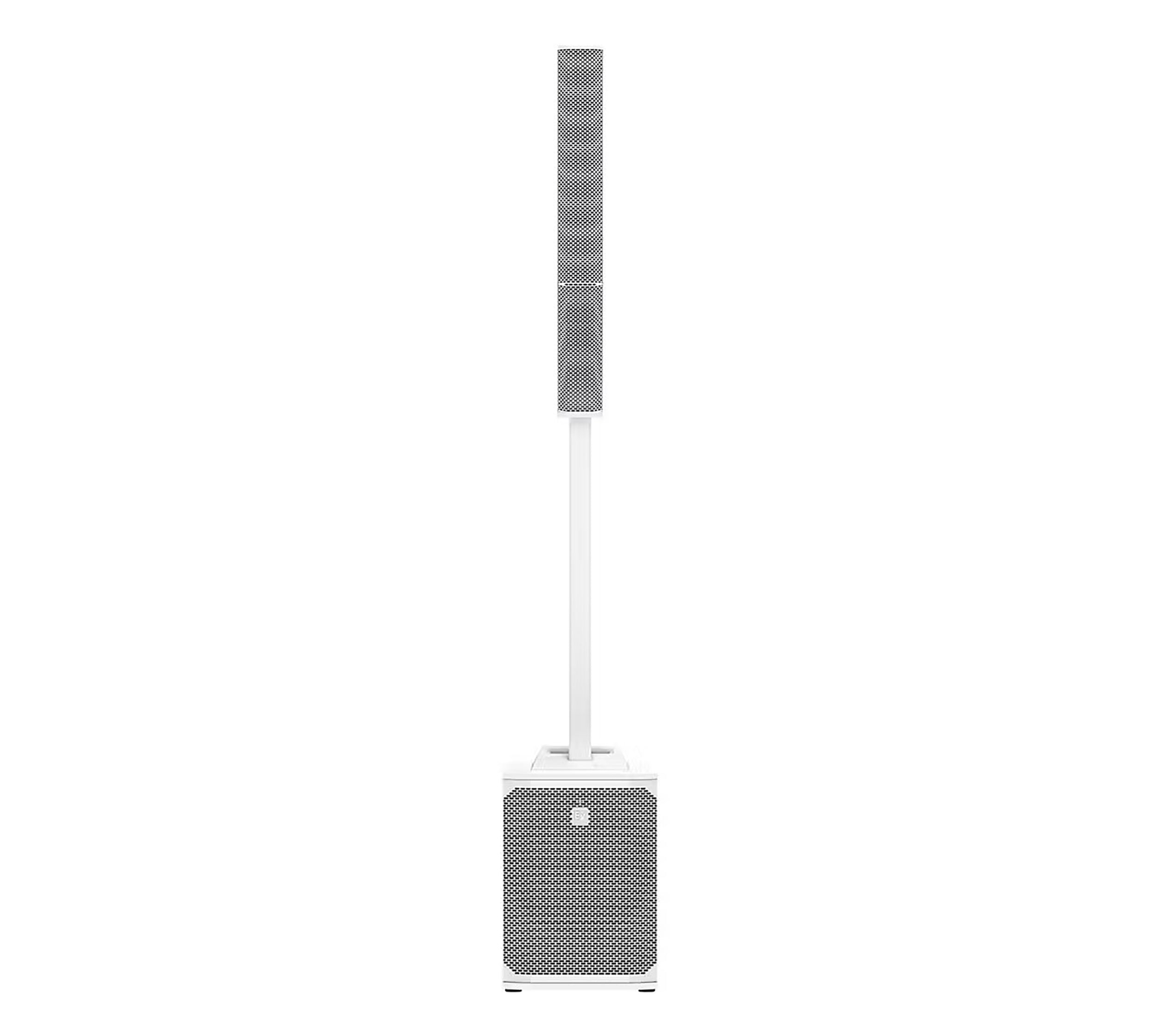 Electro-Voice Evolve 50M Column Speaker Array and Subwoofer with Mixer In White by Electro-Voice