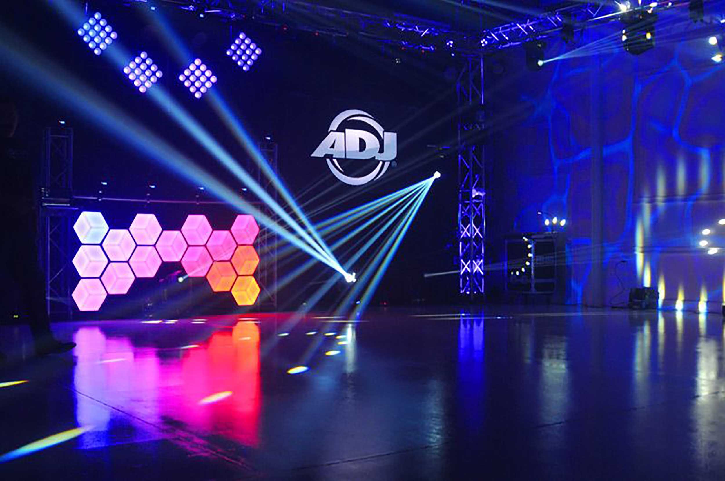 ADJ 3D Vision Plus, Hexagonal RGB LED Panel by ADJ