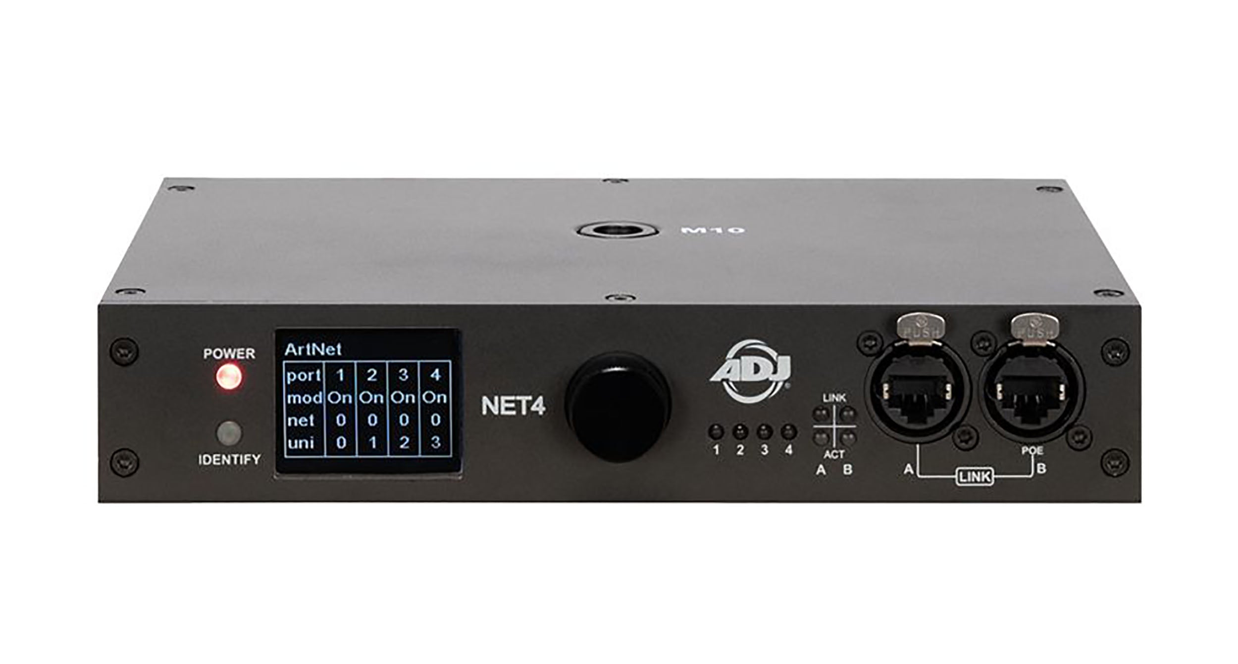 ADJ NET 4, DMX Over Ethernet Node 4-Port by ADJ