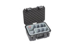 SKB Cases 3i-1309-6DT, iSeries Waterproof Case with Think Tank Designed Dividers - Black by SKB Cases