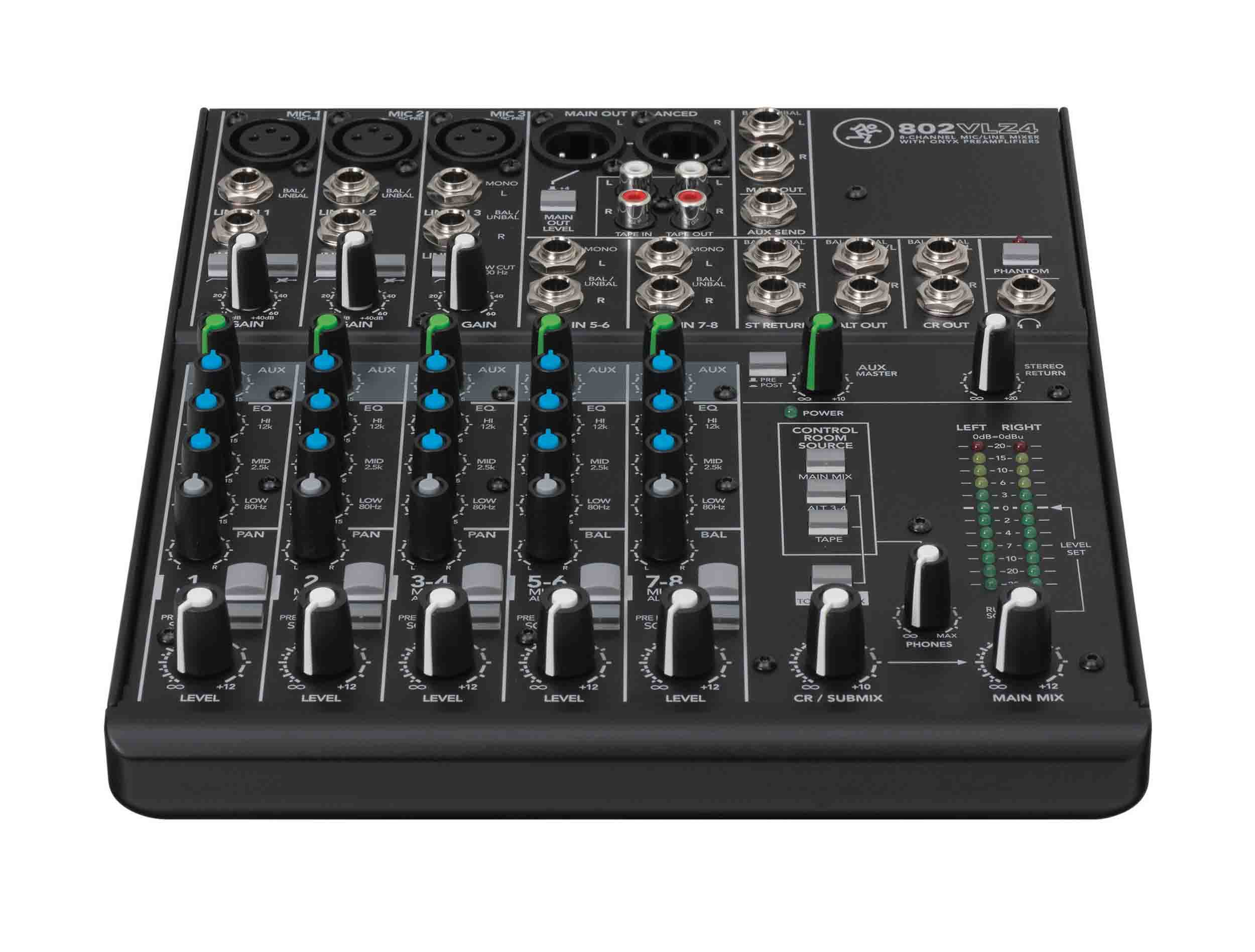 Mackie 802VLZ4 8-channel Ultra Compact Mixer by Mackie