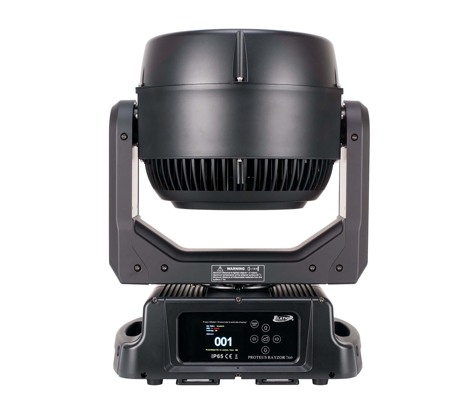 Elation Proteus Rayzor 760, IP65 Wash Fixture with SparkLED Effect and 7x 60W RGBW LEDs by Elation