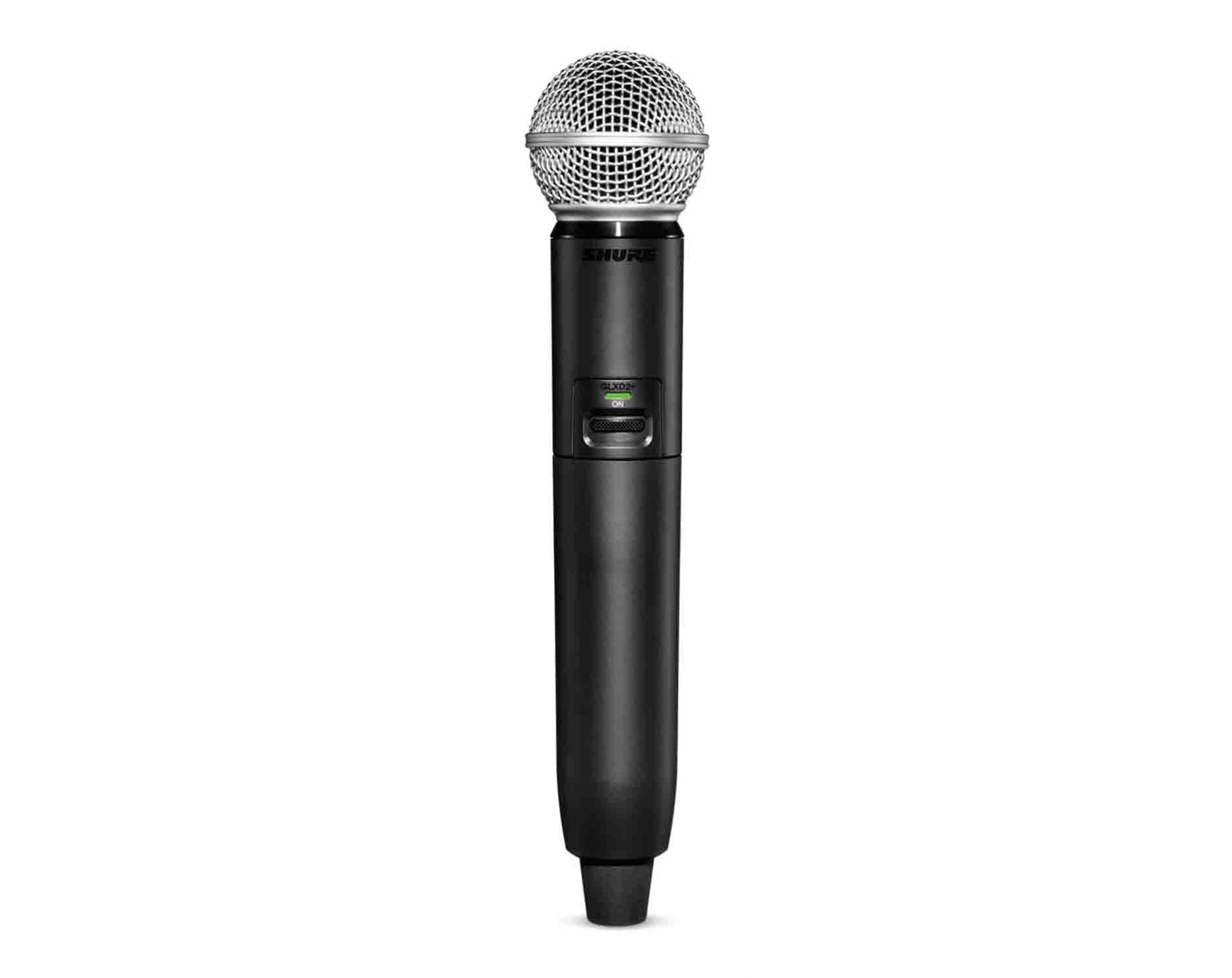 Shure GLXD24+/SM58-Z3 Digital Wireless Handheld System with SM58 Vocal Microphone