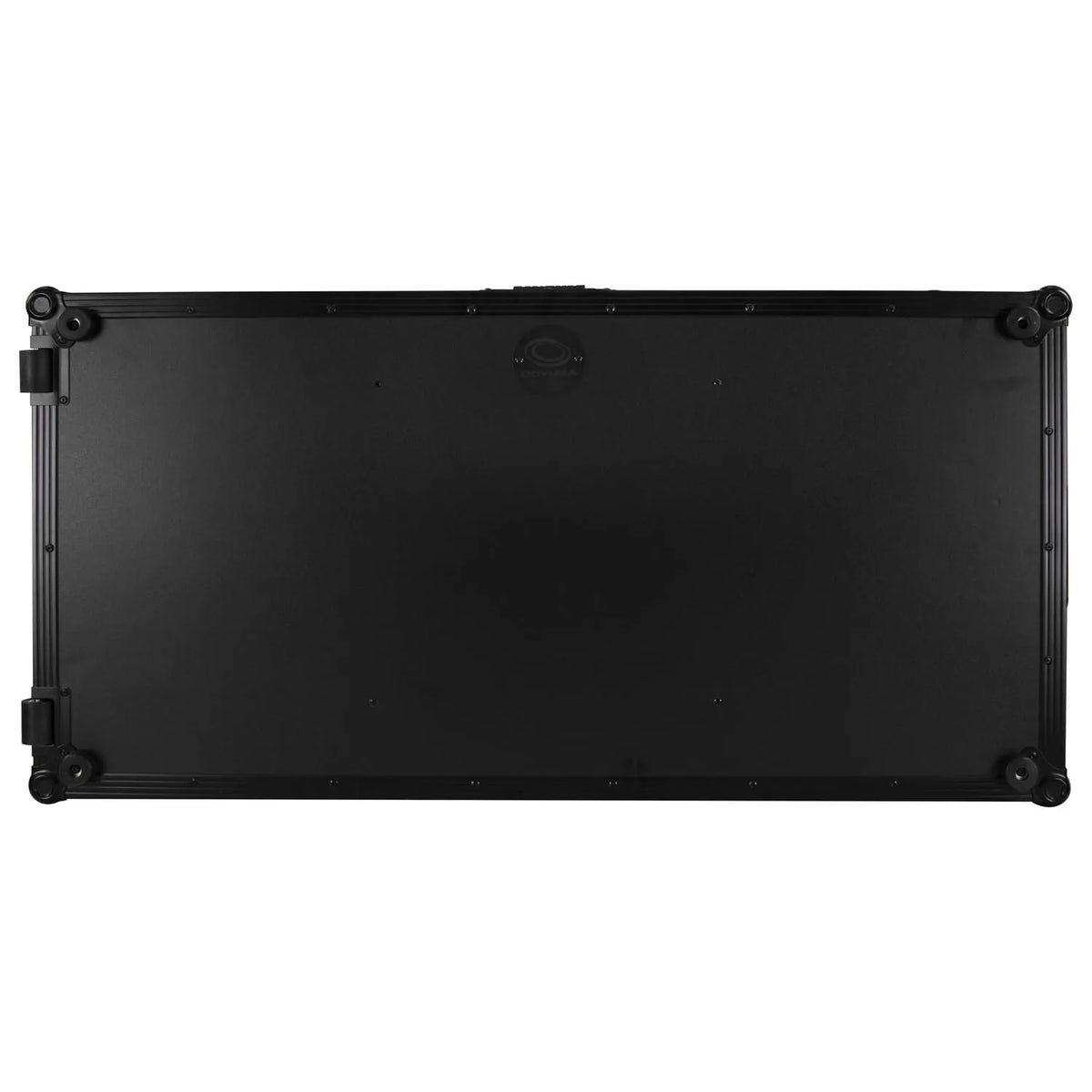Odyssey FZGSP12CDJW2BL Glide Style DJ coffin case, bottom view - Hollywood DJ