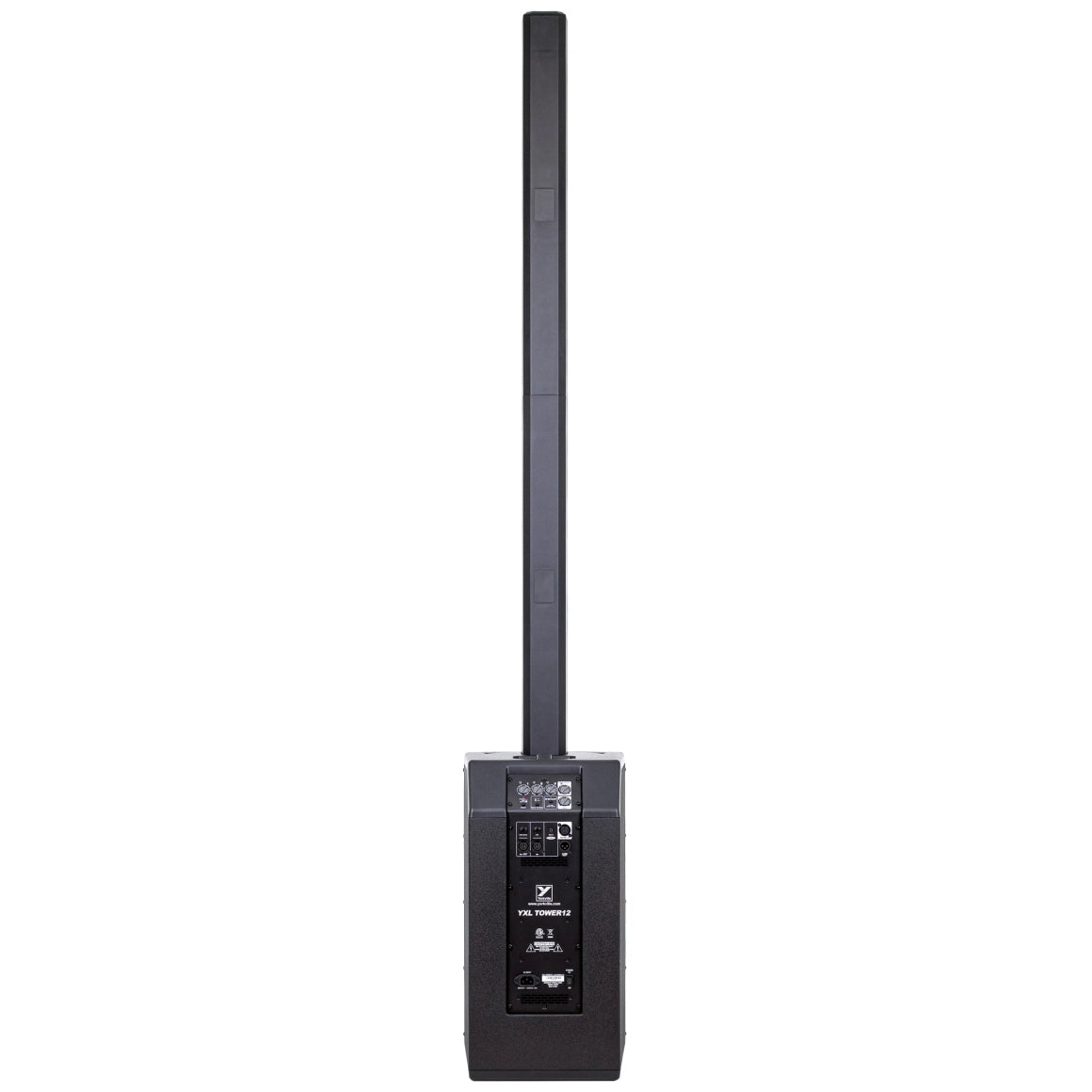 Yorkville Sound Tower12 Column Pa Systems Pair with 25' Cables & Gig Bag by Yorkville Sound