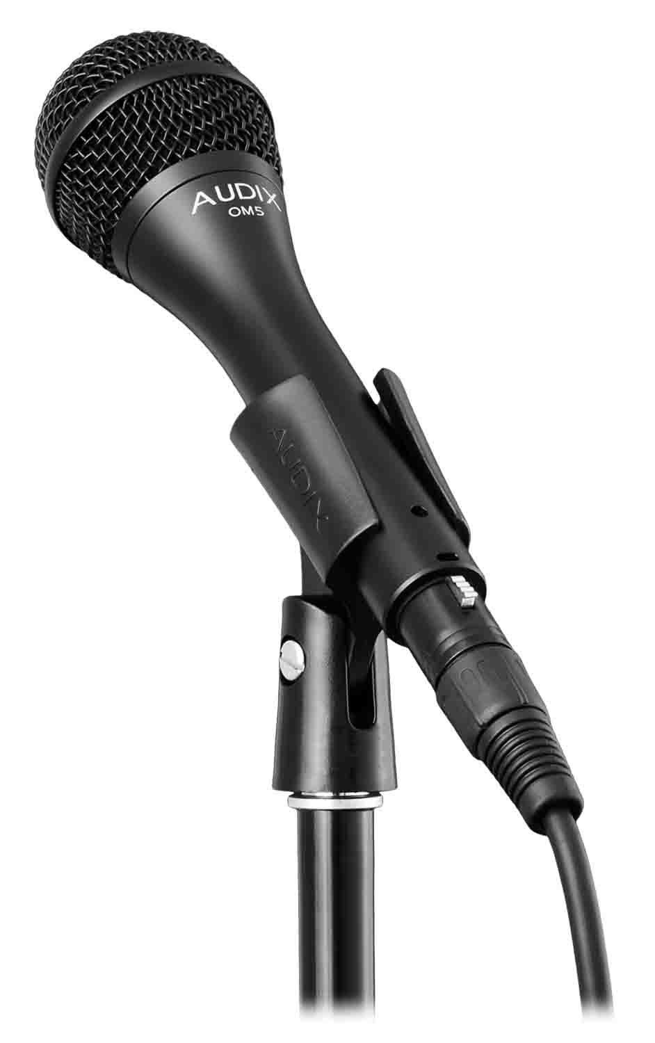 Audix OM5 Hypercardioid Dynamic Vocal Microphone - Hollywood DJ