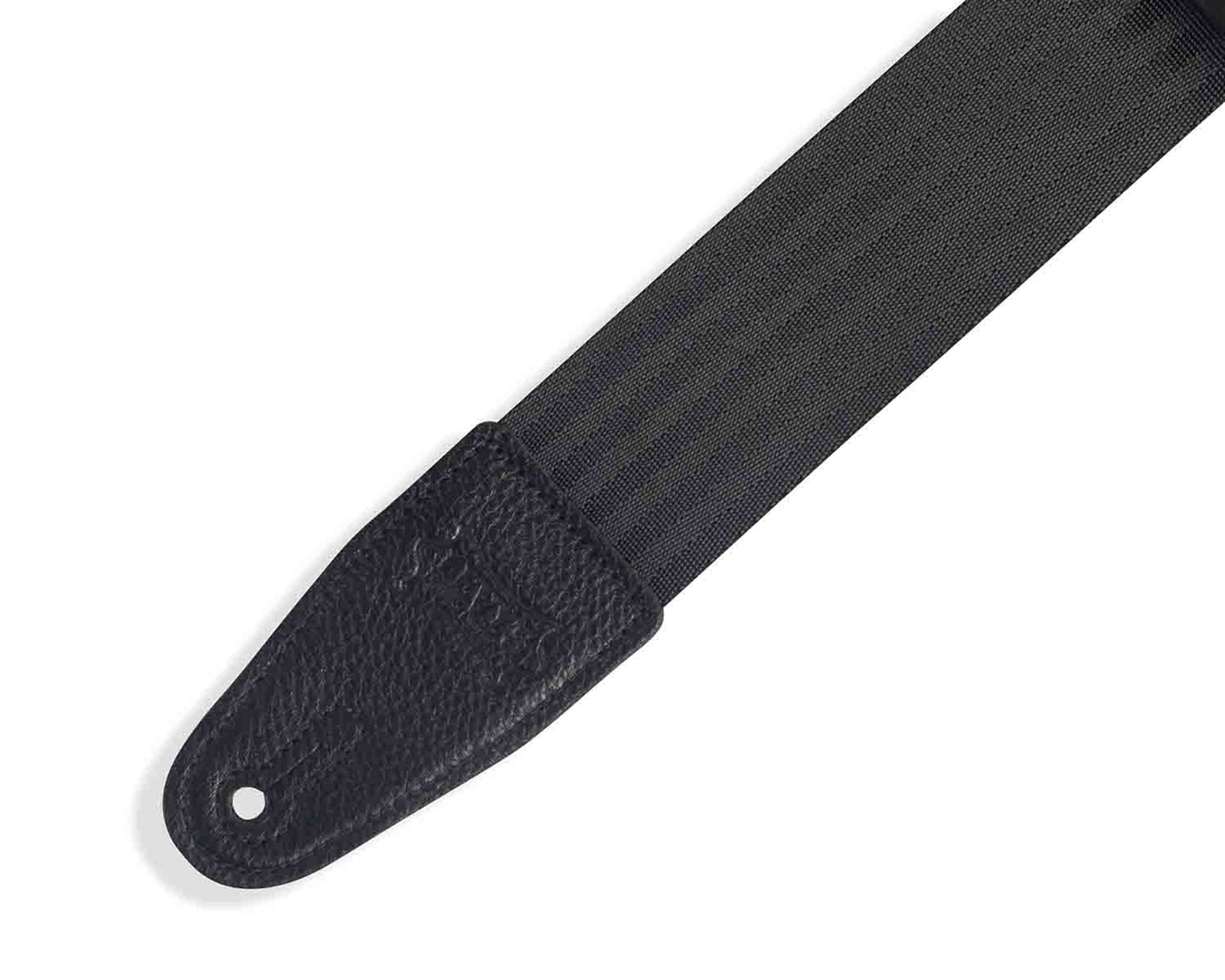 Levy's Leathers M8SB-BLK 2” Wide Seatbelt Guitar Strap - Black - Hollywood DJ