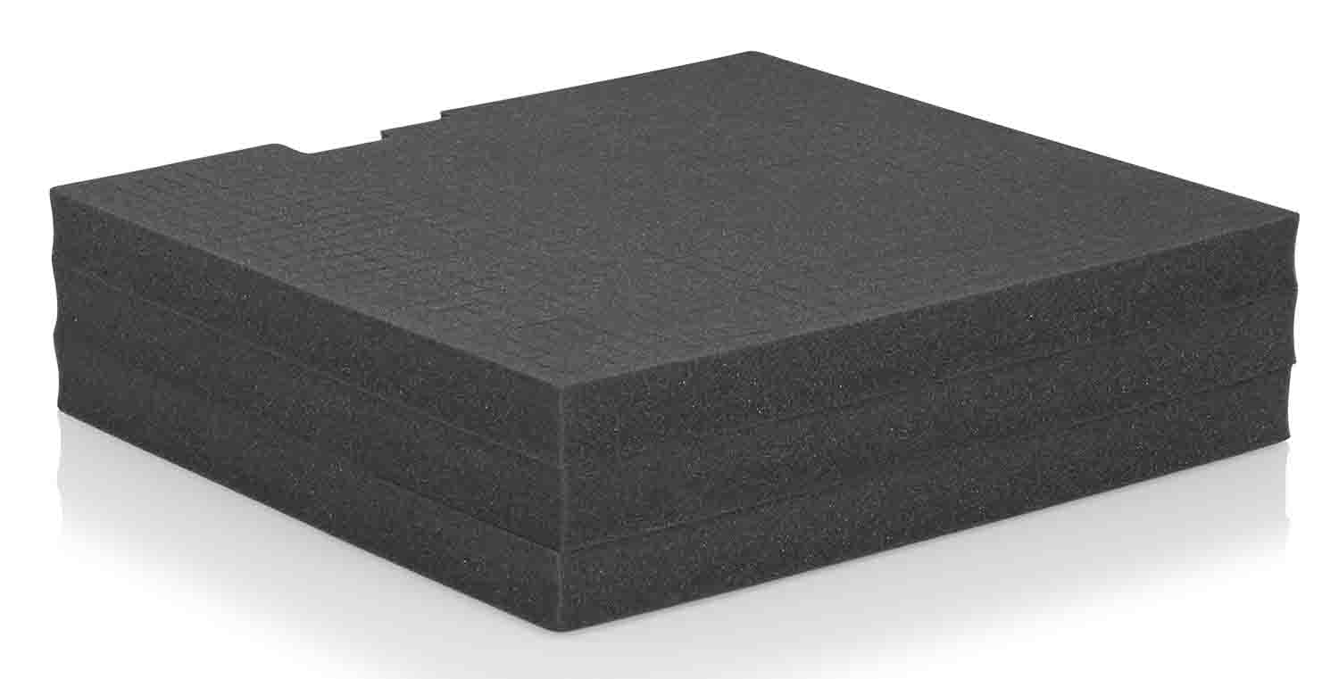 Gator Cases GRW-DRWFOAM-3 Replacement Diced Foam Block for GRW-DRWF3 - Hollywood DJ