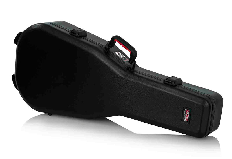 Gator Cases GTSA-GTRDREAD Guitar Case for Dreadnaught Acoustic Guitars - Hollywood DJ