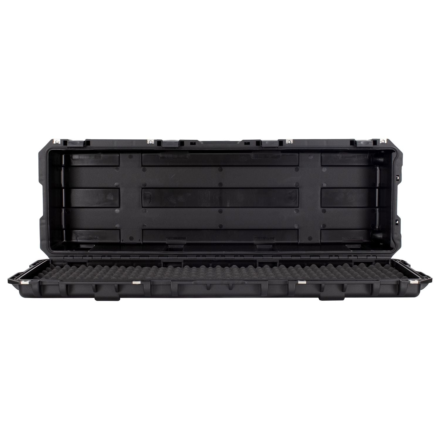 Odyssey VU421207W Bottom Interior Injection-Molded Utility Case with Wheels - 42.25″ x 12.5″ x 6″ - Hollywood DJ
