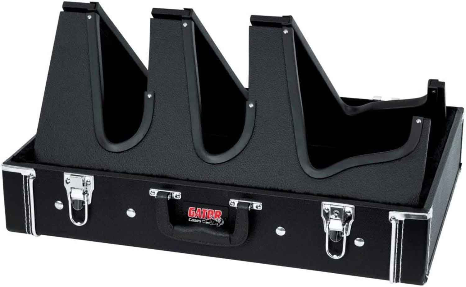 Gator Cases GW-GIGBOXJRPWR Pedal Board and Guitar Stand Case with Power - Hollywood DJ