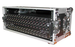 ProX X-4U7D 4U Deluxe Effects Rack 7" Deep Rail to Rail with Handle - Hollywood DJ