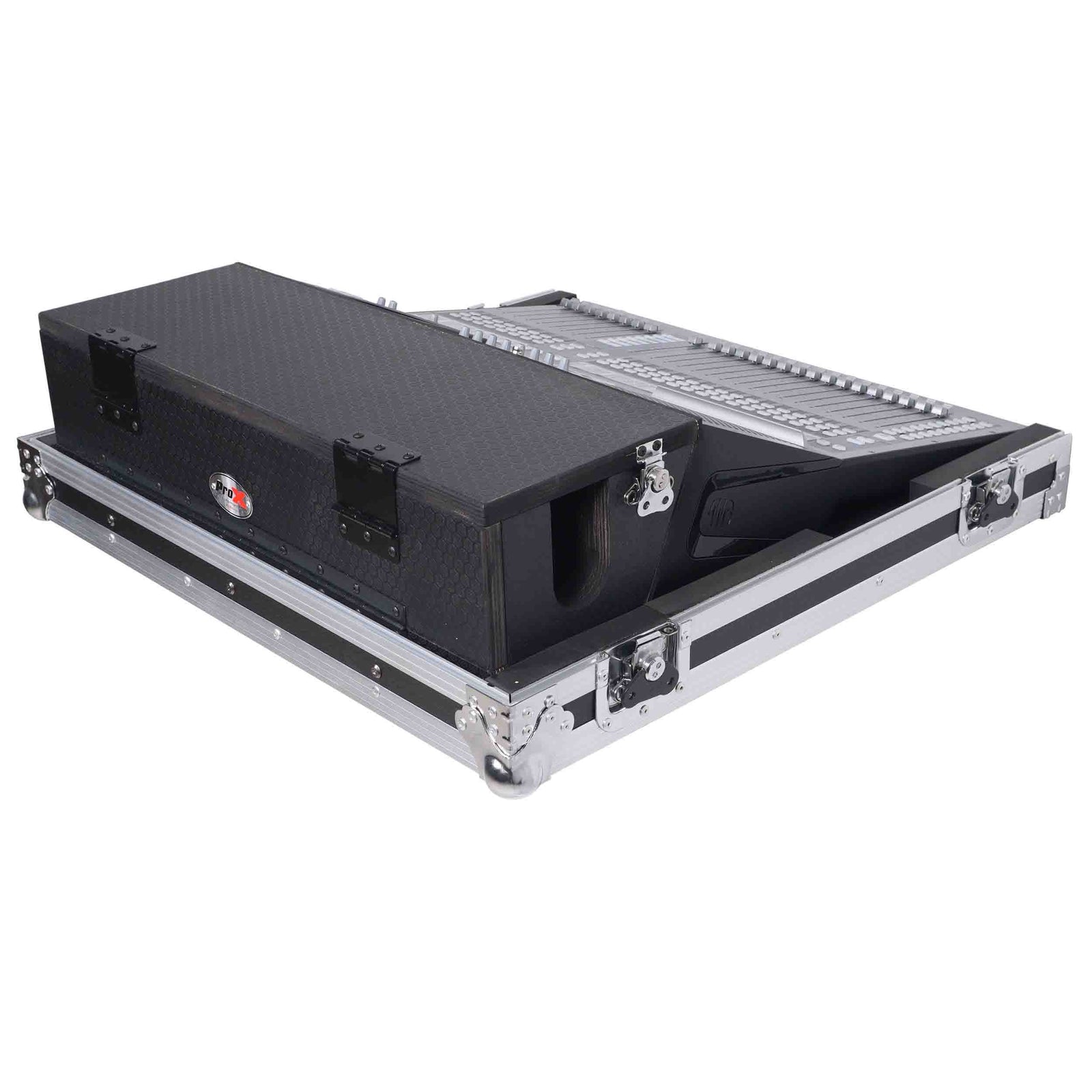 ProX XS-PRE32SX DHW ATA Digital Audio Mixer Flight Case for PreSonus StudioLive 32SX 24 24.4.2 AI Console with Doghouse and Caster Wheels by ProX Cases