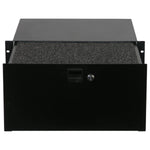 Odyssey ADFRD05, 5U Rack Mountable Drawer With Interior Diced Foam - Hollywood DJ