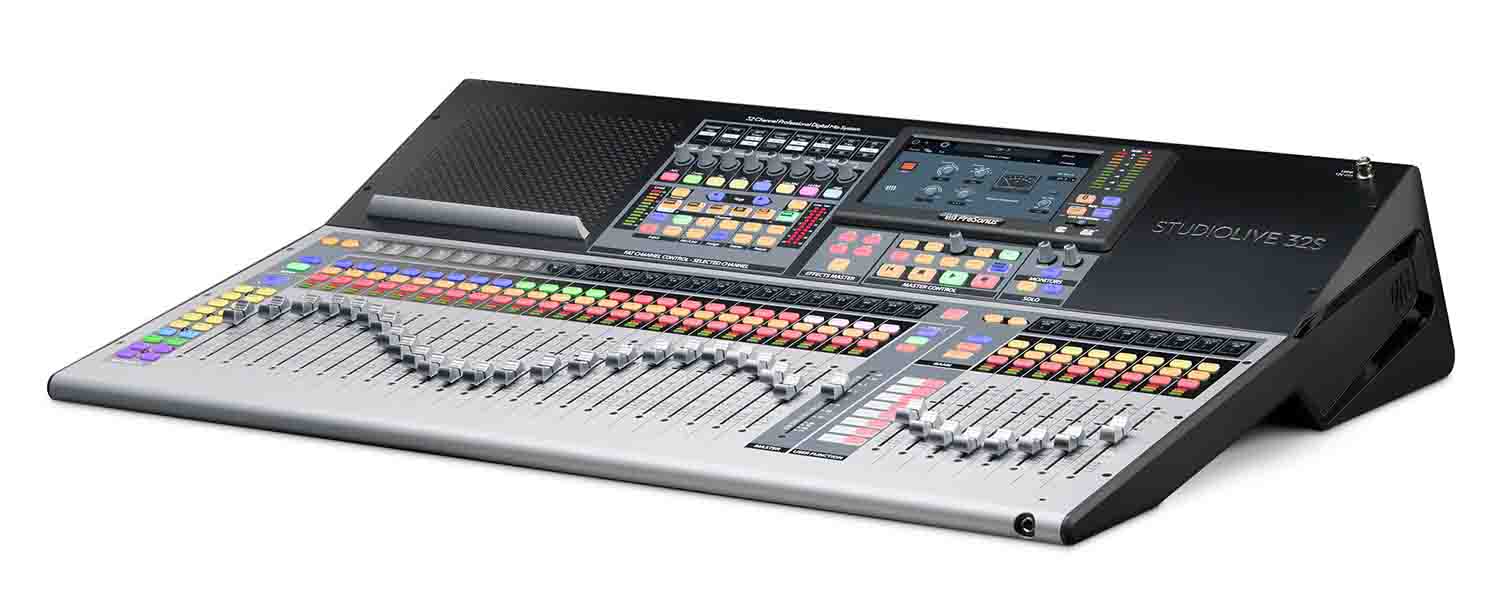 PreSonus STUDIOLIVE 32S, 32-channel Digital Mixer and USB Audio Interface - Hollywood DJ