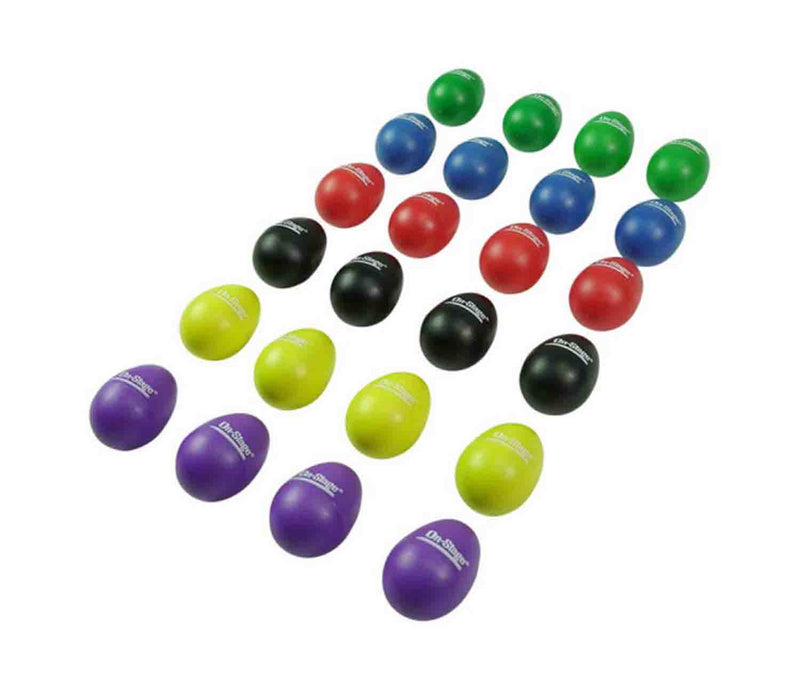 On Stage HPS1240 24 Pack of Egg Shakers - Hollywood DJ