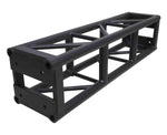 ProX XT-BT1204 BLK, BoltX Black Bolted 12 Inch Professional Box Truss Segment - 4 Feet - Hollywood DJ