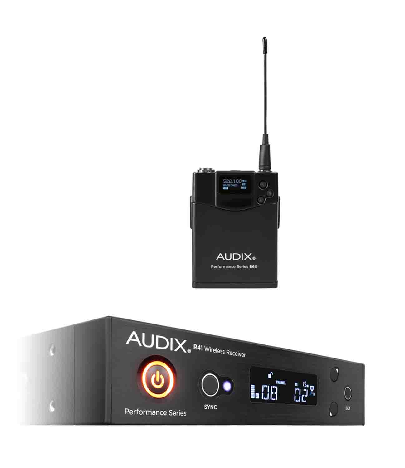 Audix AP41 BP, Single-Channel Bodypack Wireless System - 554 to 586 MHz - Hollywood DJ