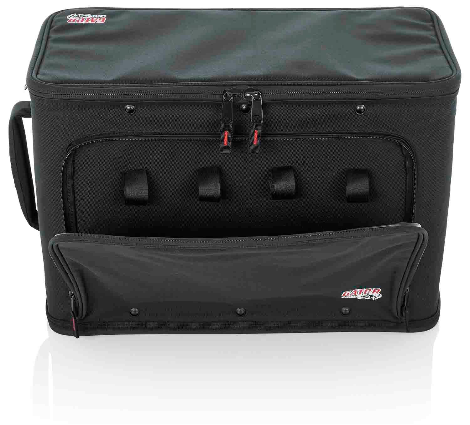 Gator Cases GR-RACKBAG-4U, 4U Lightweight Rack Bag with Aluminum Frame and PE Reinforcement - Hollywood DJ
