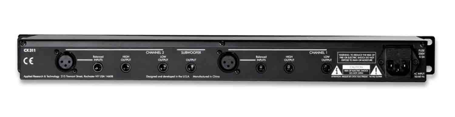 Art CX311 Stereo 2way Active Crossover with Subwoofer Output - Hollywood DJ