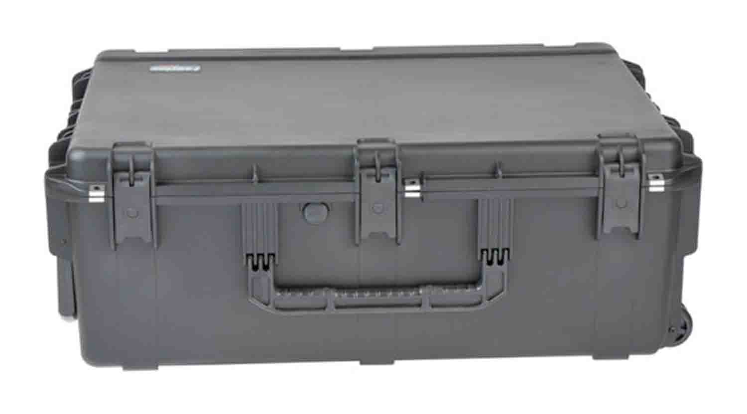 SKB Cases 3I-3424-12BC iSeries 3424-12 Rolling Waterproof Case with Cubed Foam - Hollywood DJ