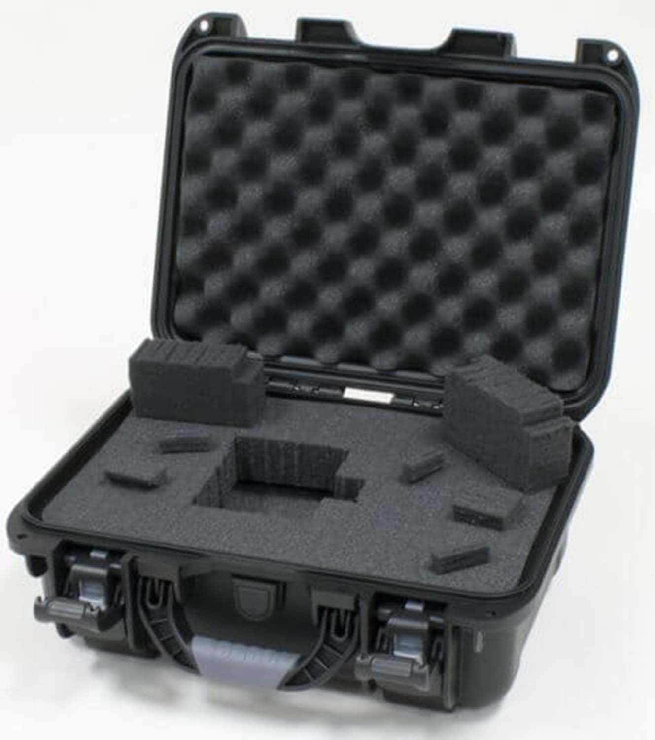 Gator Cases GU-1309-03-WPDF Waterproof Injection Molded Case with Diced Foam - 13.2″X9.2″X3.8″ - Hollywood DJ