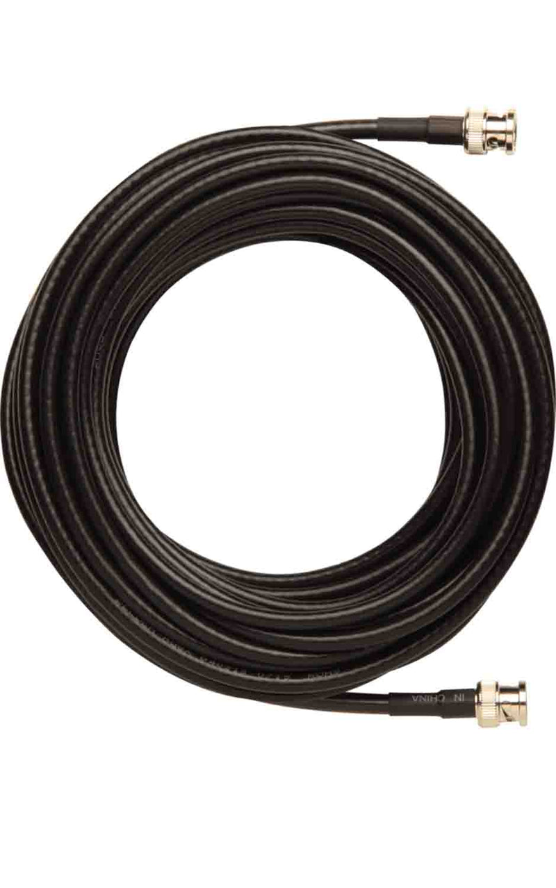 Shure UA850 50' UHF Remote Antenna Extension Cable, BNC-BNC, RG8X/U Type - Hollywood DJ