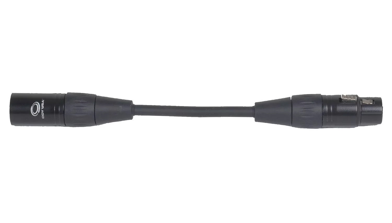 Odyssey OSP1005DMXM3F5 DMX Cable XLR Male to XLR Female 3P Pro - 0.5 Feet - Hollywood DJ