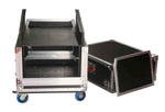 Gator Cases G-TOUR-GRC-1406, 14U Top, 6U Side Road Console Rack Case - Hollywood DJ