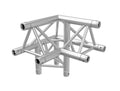 Global Truss TR-4093-UL, Three Way 90 Degree Apex Up - Left Corner for F33 Triangular Truss System - 1.64 FT - Hollywood DJ