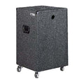 Odyssey CRE18W, 18U Carpet Amp Rack Case with Wheels - Hollywood DJ