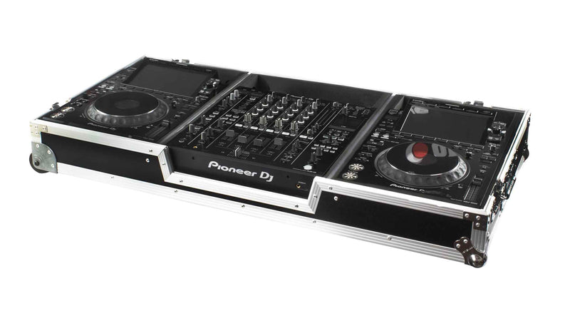 Odyssey FRDJMA9CDJW DJ Coffin Case for DJM-A9 and CDJ-3000 and Similar Size Gear - Hollywood DJ