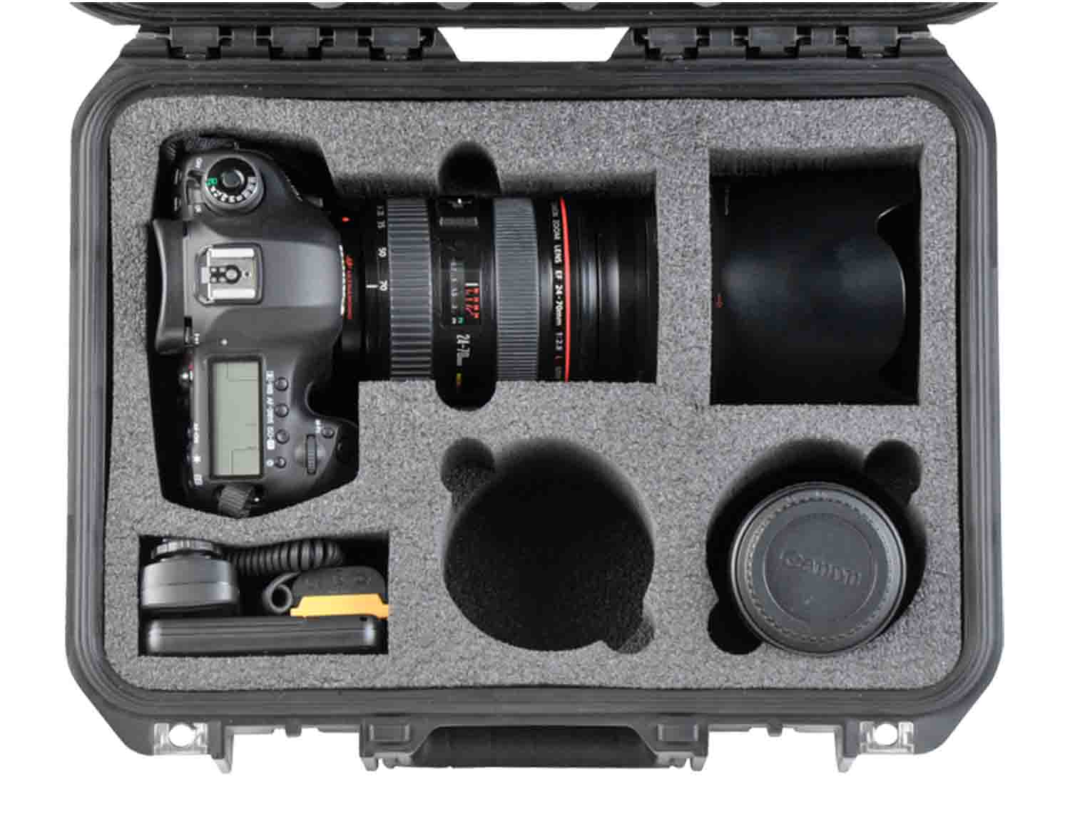SKB Cases 3i-13096SLR1 iSeries Injection Molded Waterproof Case I for DSLR Cameras and Accessories - Hollywood DJ