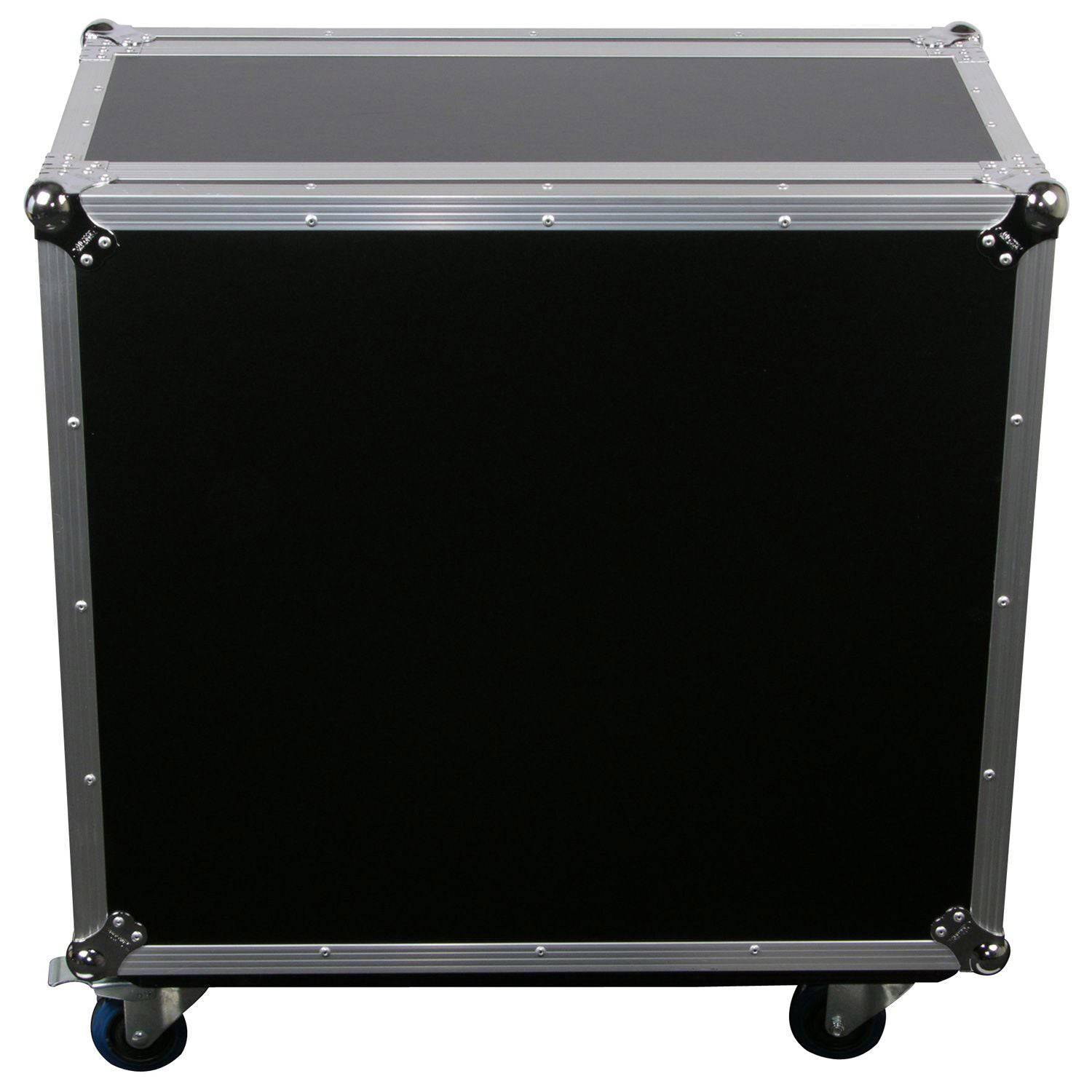 Odyssey FZGAMPHEAD2X2W Dual Guitar Amp Head Flight Case - Hollywood DJ