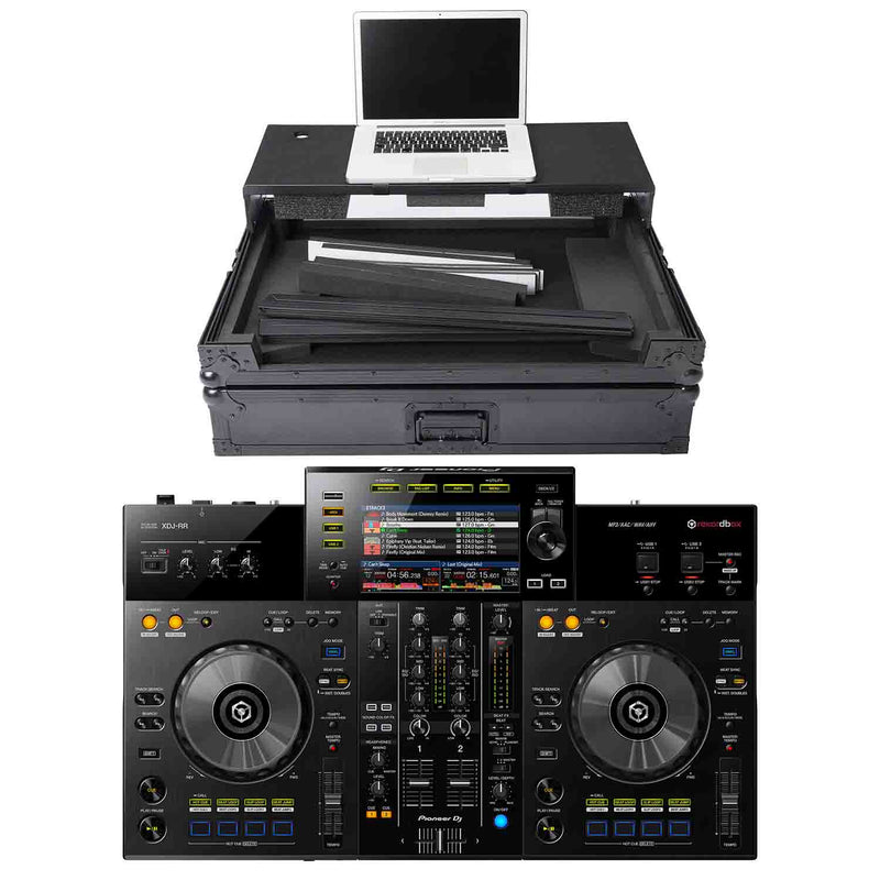Magma DJ Package MGA40982 DJ Workstation Case w Pioneer XDJ-RR DJ Controller & Rekordbox DJ Software - Hollywood DJ
