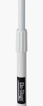 OnStage MS7801W Euro-Boom Mic Stand - White - Hollywood DJ