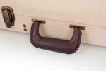 Gator Cases GW-JM ELEC Deluxe Wood Case for Standard Electric Guitars - Journeyman Burlap Exterior - Hollywood DJ